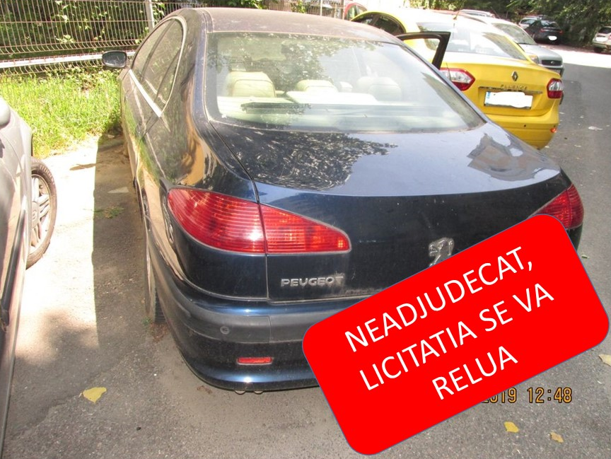 Autoturism Peugeot 607 2.2 HDI - prima licitatie